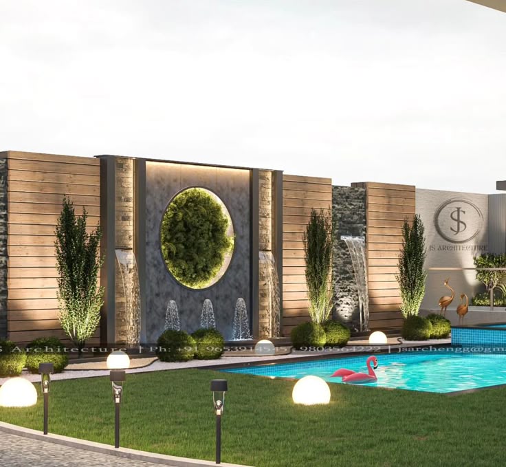 Architectural Water Wall