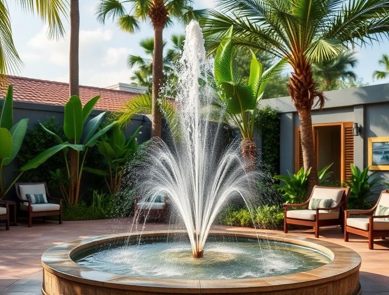 Misting Fountains