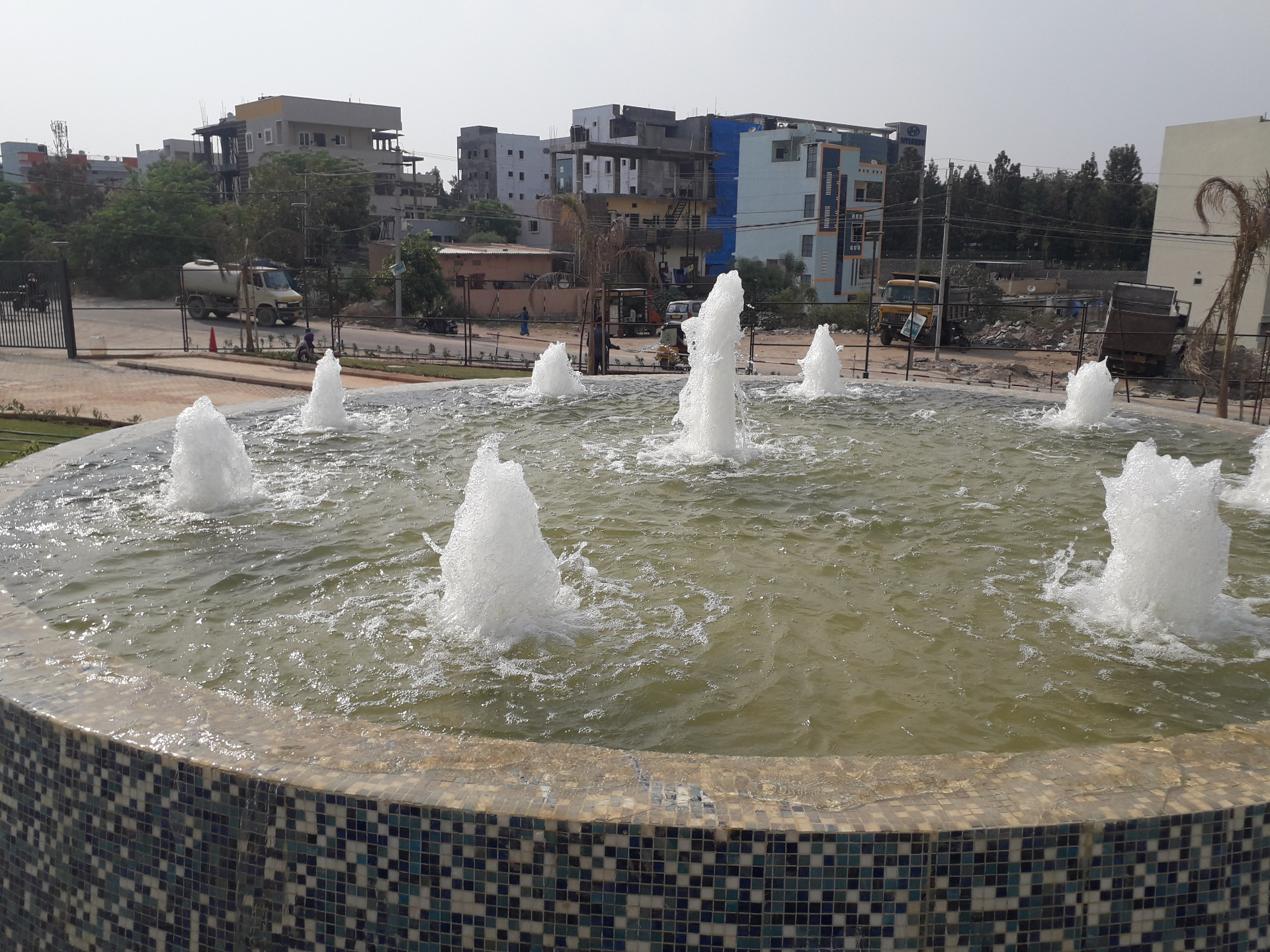 Foam Jet Fountain